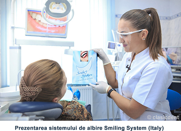 Презентация отбеливающей системы Smiling System (Italy) - ClasicDent Кишинев