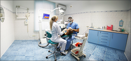 Dentistry equipment in dental clinic ClasicDent